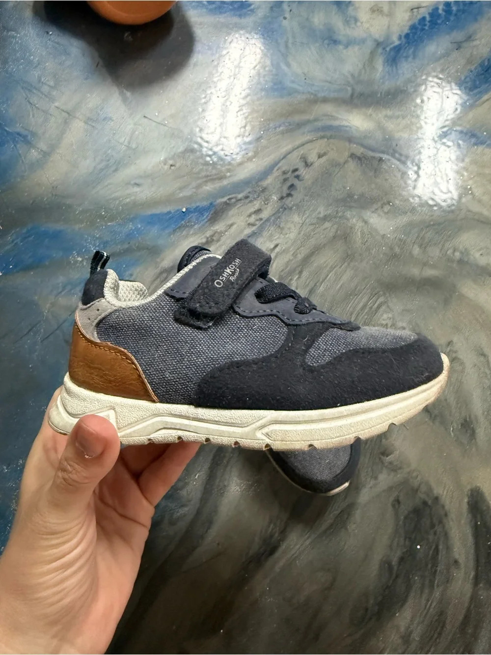 Osh Kosh Navy Blue Sneakers